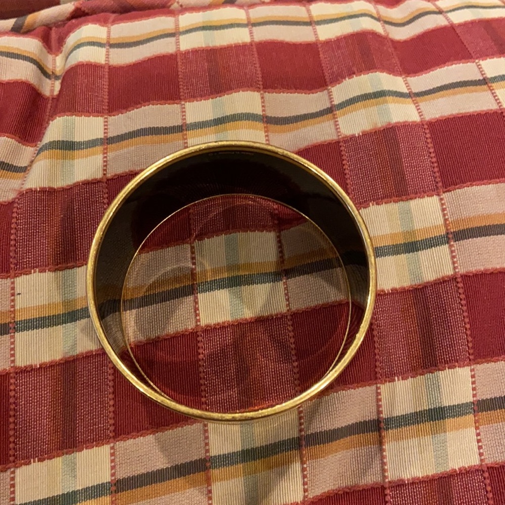 Authentic Hermès wide enamel bracelet - Picture 8 of 10